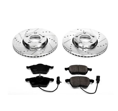 Power Stop 99-04 Audi A4 Front Z23 Evolution Sport Brake Kit