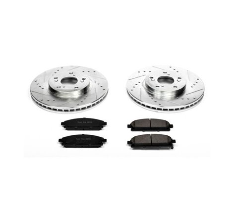 Power Stop 03-06 Acura MDX Front Z23 Evolution Sport Brake Kit