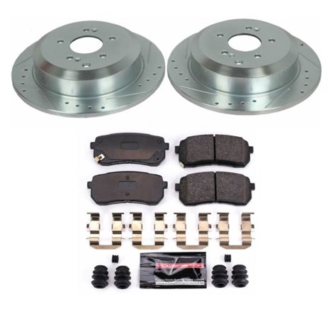 Power Stop 07-12 Hyundai Veracruz Rear Z23 Evolution Sport Brake Kit