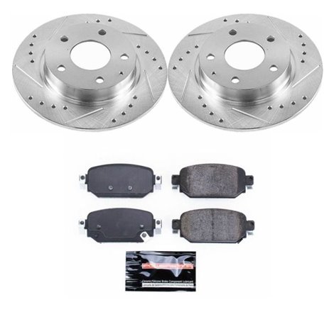 Power Stop 17-18 Mazda 3 Rear Z23 Evolution Sport Brake Kit