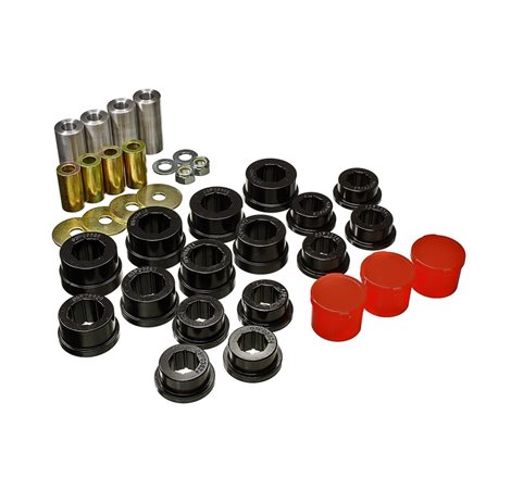 Energy Suspension 93-98 Toyota Supra Front Control Arm Bushing Set - Black