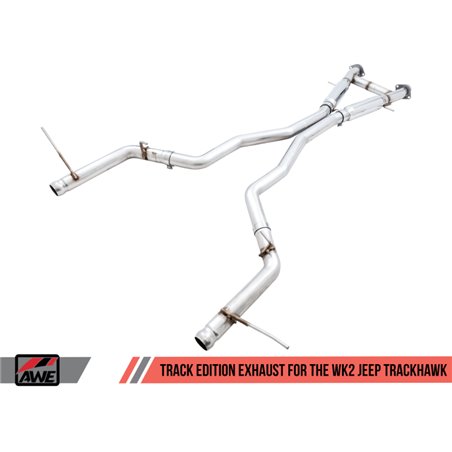 AWE Tuning 2020 Jeep Grand Cherokee SRT/Trackhawk Track Edition Exhaust - Use w/Stock Tips