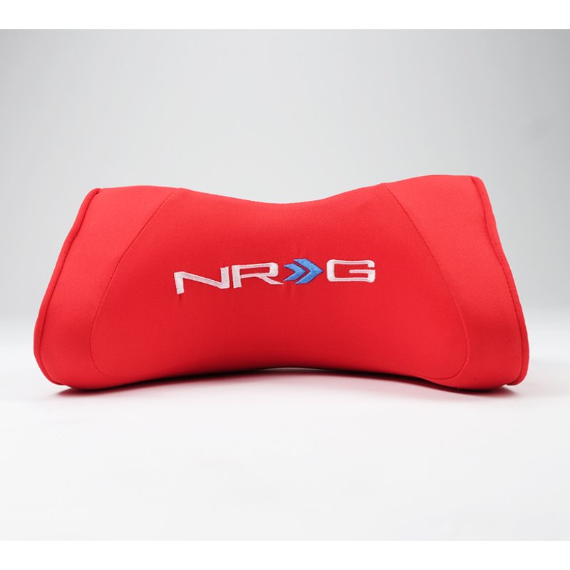 NRG Memory Foam Neck Pillow For Any Seats- Red