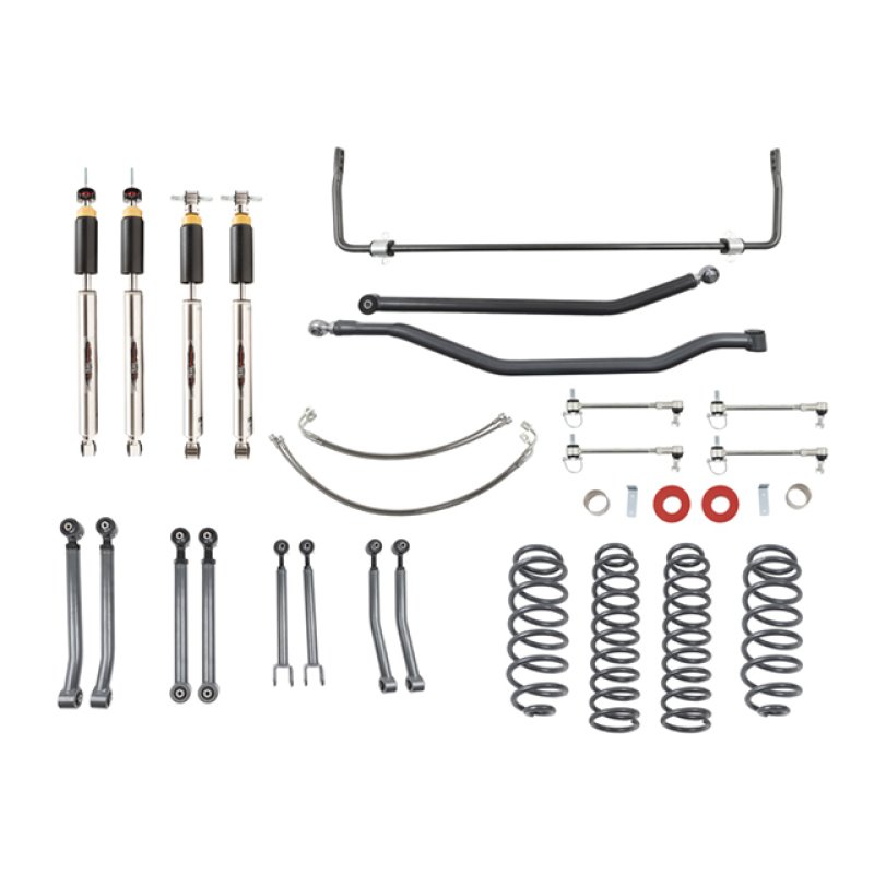 Belltech 07-17 Wrangler Rubicon Unlimited JK 4dr 4in. Lift Lift Kit