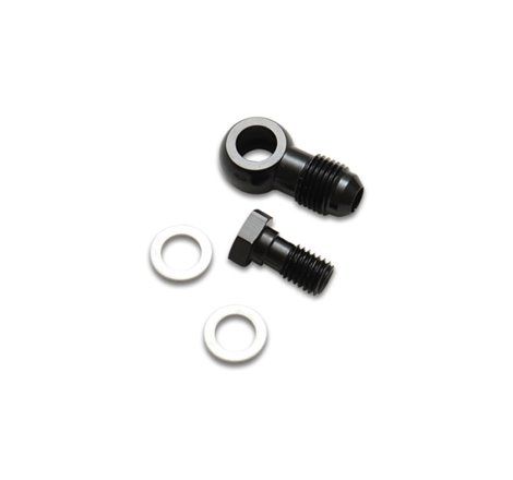 Vibrant -6AN Male Banjo Fitting 12mm x 1.25 Metric Aluminum + 2 Washers