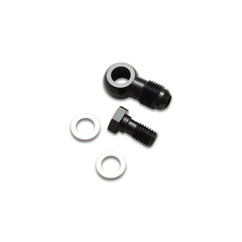 Vibrant -6AN Male Banjo Fitting 12mm x 1.25 Metric Aluminum + 2 Washers