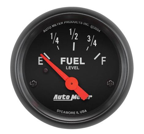 Autometer Z Series 52mm 240 Empty / 33 Full Fuel Level Gauge