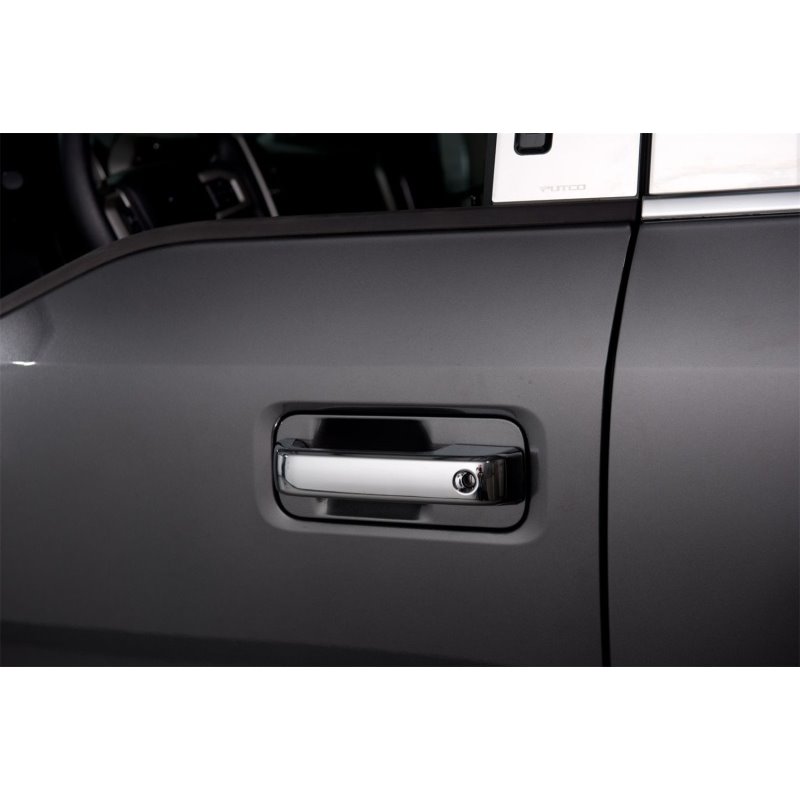 Putco 17-20 Ford SuperDuty Door Handle Covers (4DR) w/ Driver Keyhole (Covers Functional Sensors)