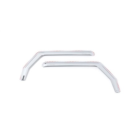 Putco 07-18 Jeep Wrangler JK - Front Only Element Chrome Window Visors