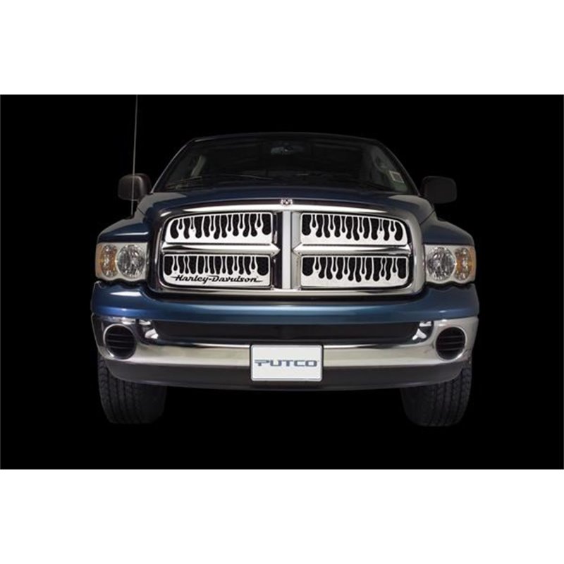 Putco 02-06 Chevrolet Avalanche w/Body Cladding Flaming Inferno Stainless Steel Grille