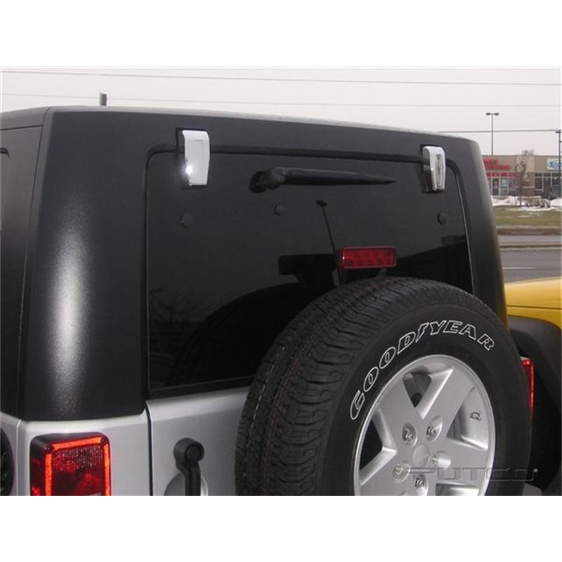 Putco 07-18 Jeep Wrangler - Rear Hinge Cover (Upper)