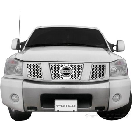 Putco 04-07 Nissan Titan / Armada Punch Stainless Steel Grilles