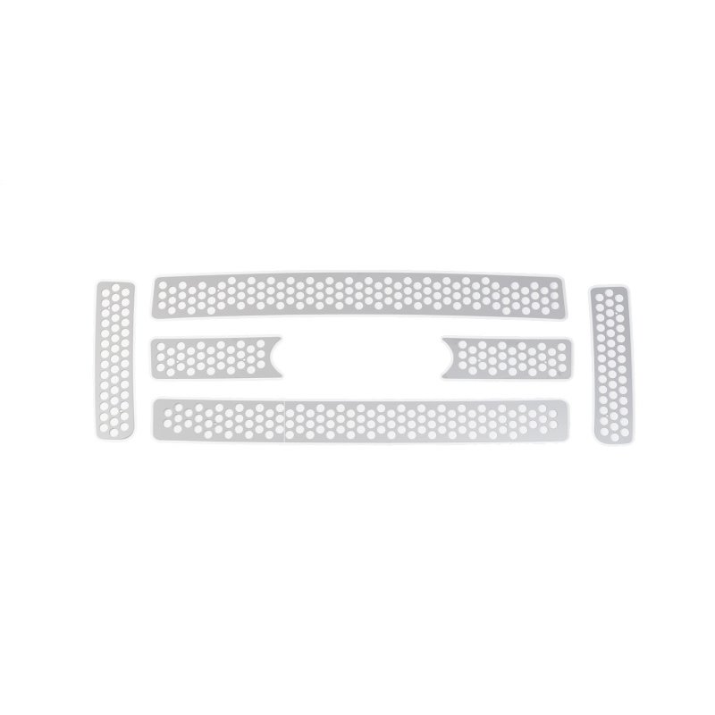 Putco 09-12 Ford F-150 (Lariat & King Ranch Only) 6pc Grillee Punch Stainless Steel Grilles