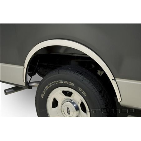 Putco 04-14 Ford F-150 Reg Cab/Ext Cab/Super Crew F-150 (w/o Factory Flares) - Full SS Fender Trim