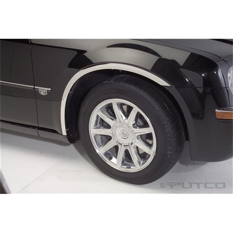 Putco 05-10 Chrysler 300 / 300C Stainless Steel Fender Trim