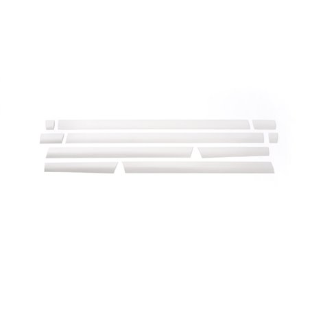 Putco 15-20 Ford F-150 Reg Cab 8ft Long Box (4.25in Tall - 10pcs) Stainless Steel Rocker Panels