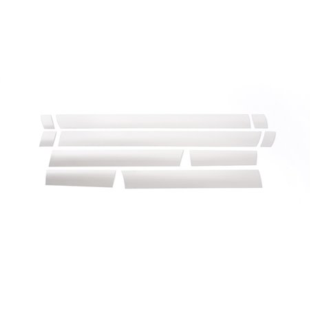 Putco 11-16 Ford SuperDuty - Reg Cab 8ft Long Box - 10pcs - 6.25in Wide SS Rocker Panels