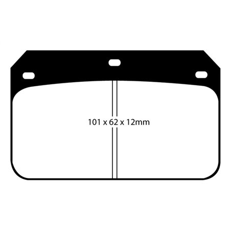 EBC Brakes Yellowstuff Performance Brake Pads