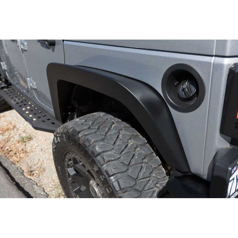 Go Rhino 07-18 Jeep Wrangler JK/JKU Trailline Rear Fenders 6 inch