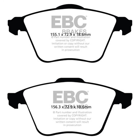 EBC Brakes Bluestuff Street and Track Day Brake Pads