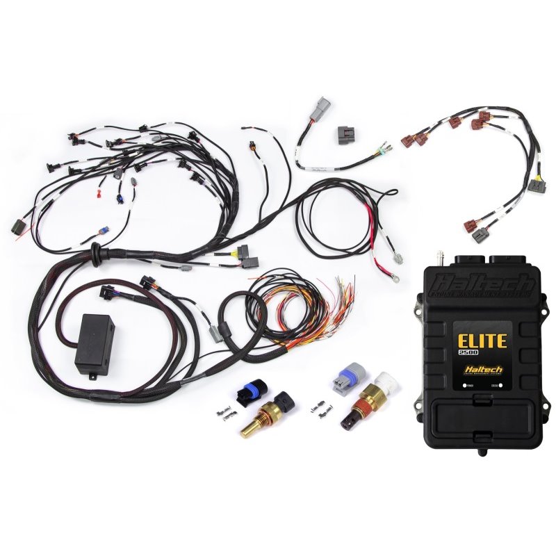 Haltech Elite 2500 Terminated Engine Harness ECU Kit w/ Early Ignition