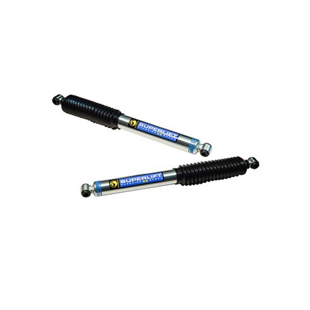 Superlift Dual Steering Stabilizer Cylinder Replacement Kit - w/ SS by Bilstein Cylinders