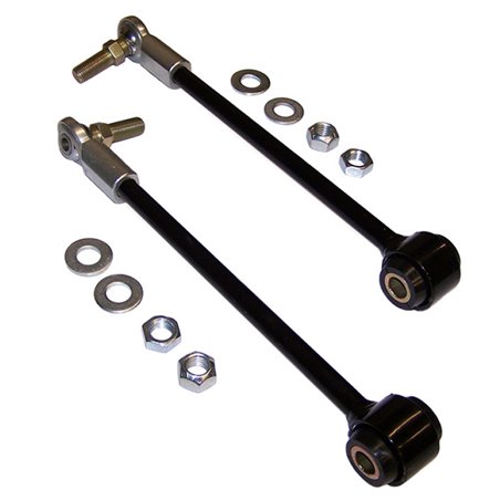 Superlift 07-18 Jeep Wrangler JK Rubicon w/ 2-4in Lift Kit Sway Bar Links - Front