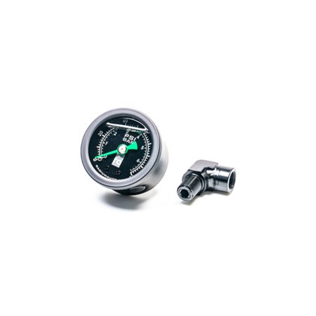 Radium Engineering 0-100 PSI Fuel Pressure Gauge With 90 Degree Adapter