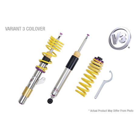 KW C-Class W205 Convertible 4MATIC AWD Without Electronic Dampers Coilover Kit V3