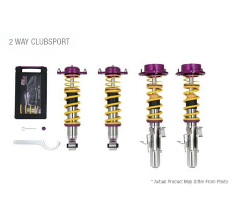 KW Porsche 911 996 GT3 RS Clubsport Coilover Kit 2-Way