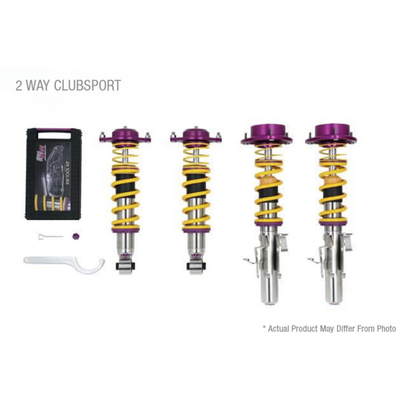 KW Porsche 911 996 GT3 RS Clubsport Coilover Kit 2-Way