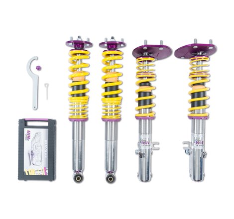 KW 911 964 Carrera 4 Coupe Cabrio Targa Clubsport Coilover Kit 2-Way