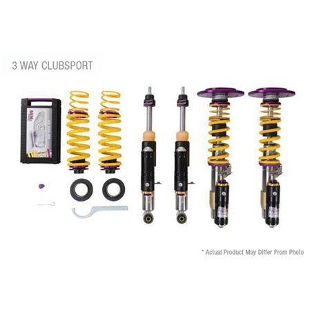 KW Porsche 911 GT3RS 991.2 Without OE NoseLift Clubsport Coilover Kit 3-Way