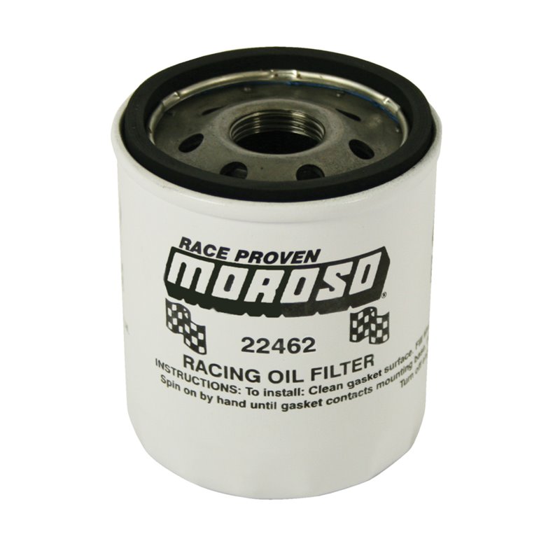 Moroso 97-06 Early GM LS 13/16in Thread 3-1/2in Tall Oil Filter - Racing