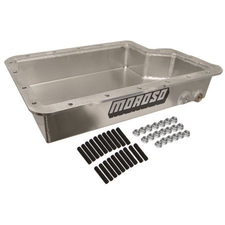 Moroso Ford E40D/4R100 Transmission Pan - 3.642in