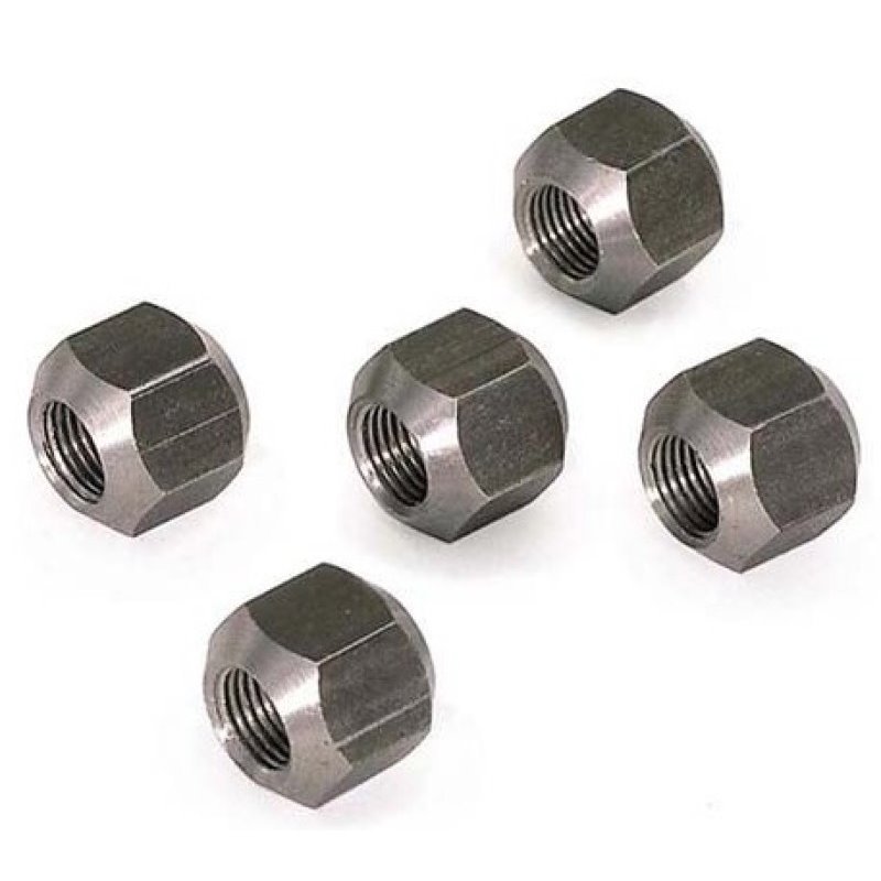 Moroso Double Ended Lug Nuts - 5/8in-18 x 1in Hex (Use w/Part No 62010) - 5 Pack