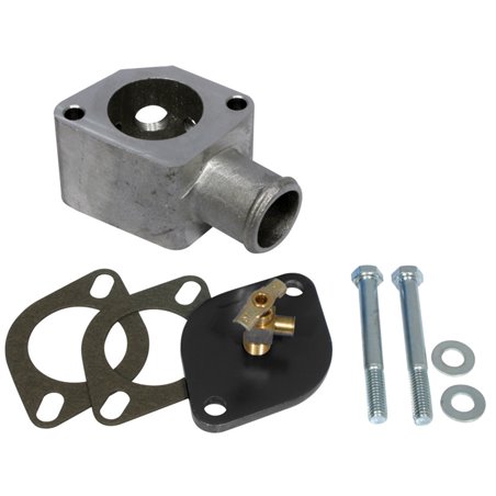 Moroso Chevrolet Waterneck Bleeder Kit - Cast Aluminum