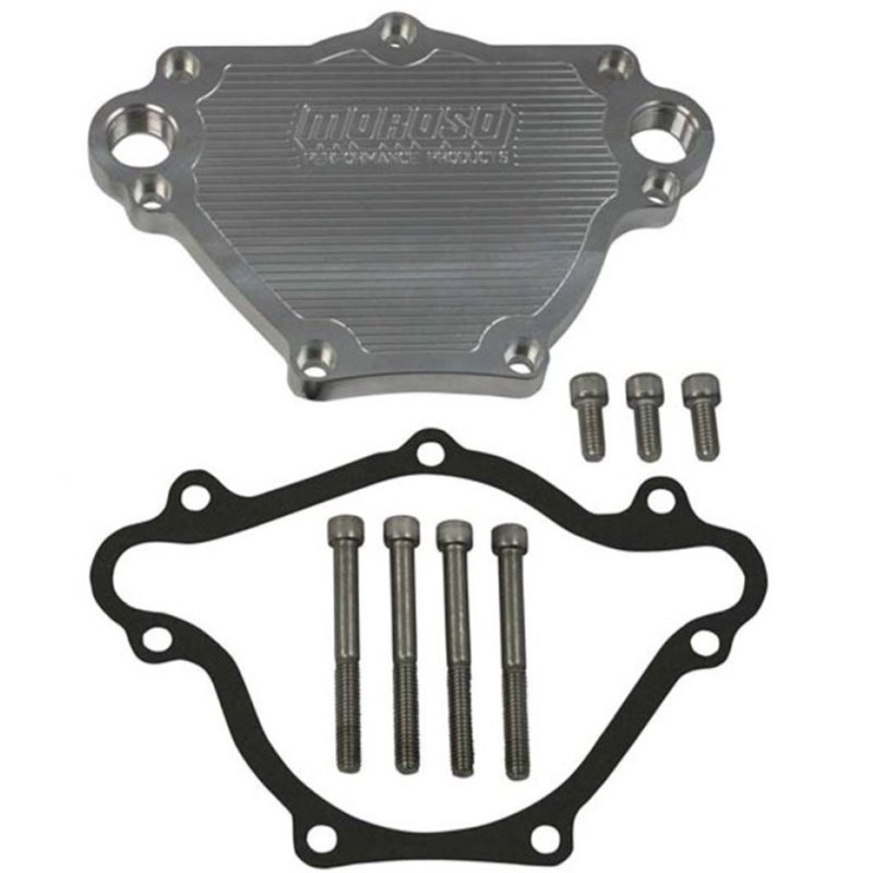 Moroso Chrysler 273-360 Remote Water Pump Adapter Kit (Requires Two -12An Male Fittings)