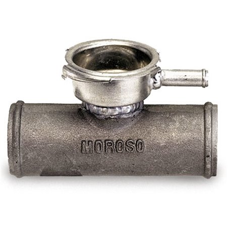 Moroso Radiator Hose Filler - 1-1/2in Hose to 1-1/2in Hose - Cast Aluminum