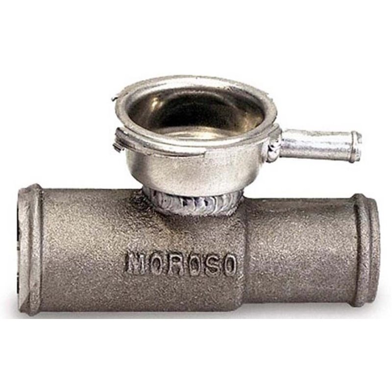 Moroso Radiator Hose Filler - 1-1/4in Hose to 1-1/4in Hoise - Cast Aluminum