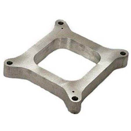 Moroso 4150/4160 Carburetor Spacer - Open Plenum - 1in - Cast Aluminum