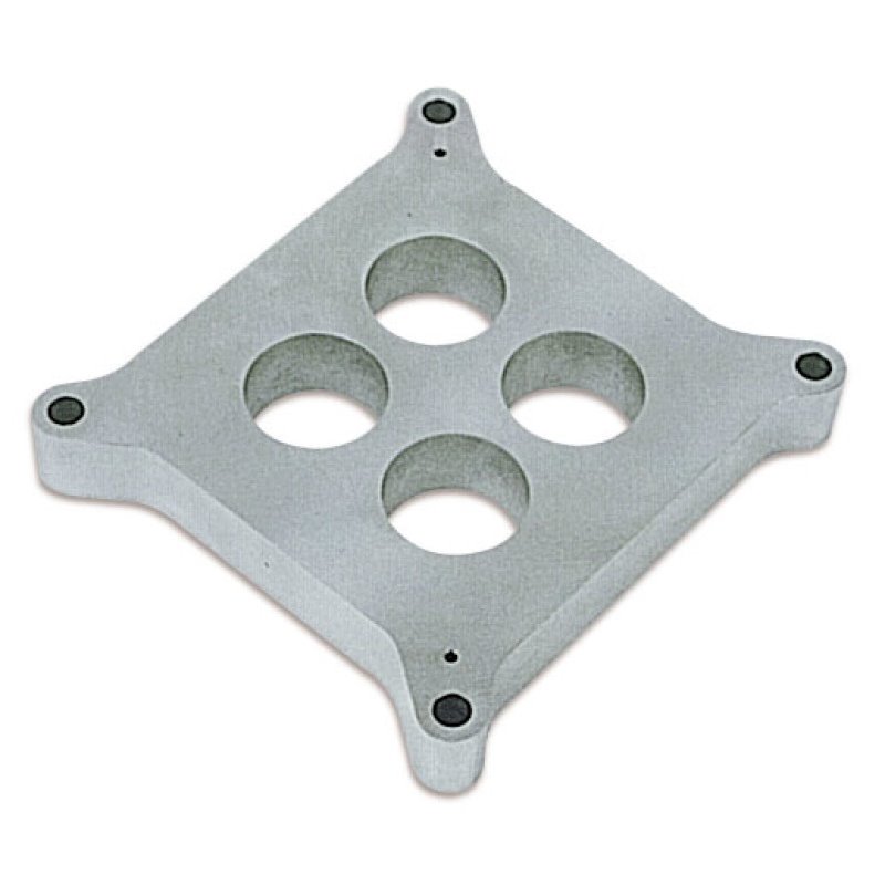 Moroso 4150/4160 Carburetor Spacer - 4 Hole Plenum - 1in - Billet Aluminum