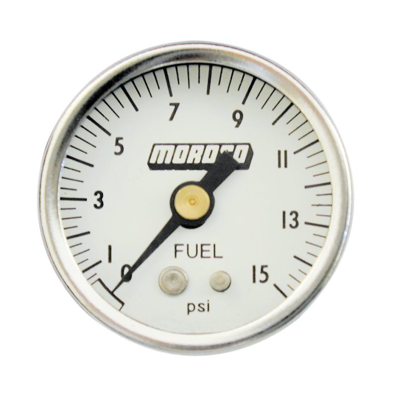 Moroso Fuel Pressure Gauge - 0-15psi