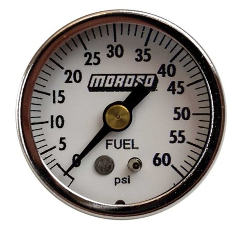 Moroso Fuel Pressure Gauge - 0-60psi