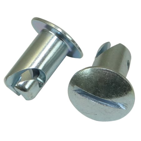 Moroso Quick Fastener - Oval Head - 5/16in x .450in - Steel - 10 Pack