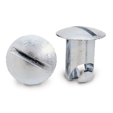 Moroso Quick Fastener - Oval Head - 7/16in x .450in - Steel - 10 Pack