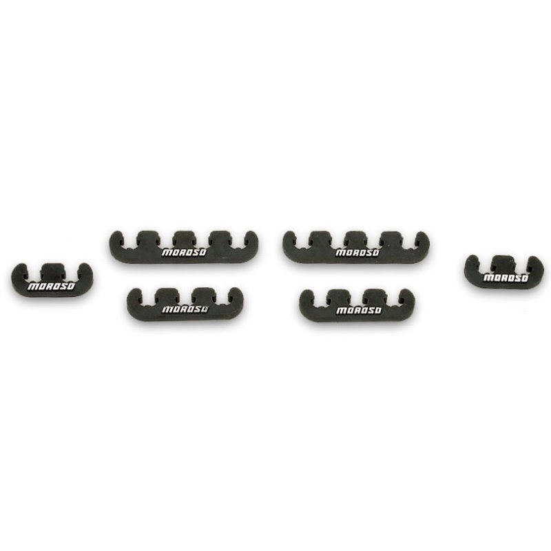 Moroso Spark Plug Wire Separator Kit - 7-9mm - Black