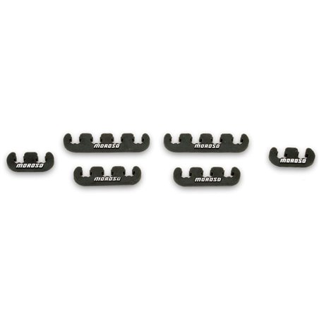 Moroso Spark Plug Wire Separator Kit - 7-9mm - Black