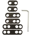 Moroso Spark Plug Wire Separator Kit w/Allen Wrench - Split Design - Black