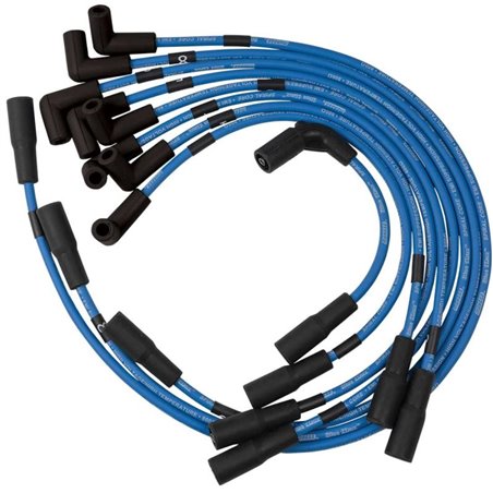 Moroso Custom Ignition Wire Set - Blue Max - Spiral Core